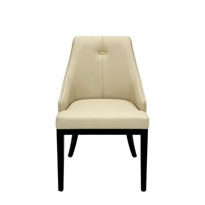 satın al Ticari Yemek Alanları İçin Özelleştirilebilir Renkler ve Paslanmaz Çelik Aksanlı Ergonomik Ahşap Restoran Sandalyesi online manufacture