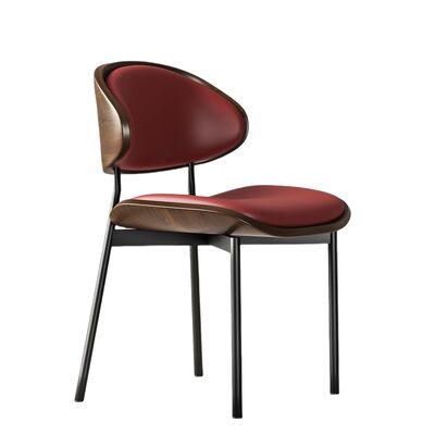 satın al Metal Restoran Sandalyesi, Ticari ve Ev Yemekleri İçin Modern Plywood Paltoslu Yemek Sandalyesi online manufacture