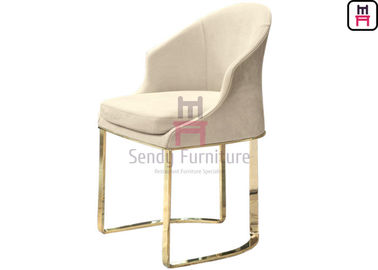 satın al Hiçbir Katlanabilir Otel Restoran Sandalyeleri Paslanmaz Çelik Çerçeve Rahat Modern Stil online manufacture