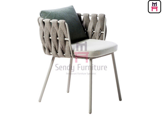 satın al Balkon Teras Su Geçirmez 0.45cbm Dokuma Halat Yemek Sandalyesi online manufacture