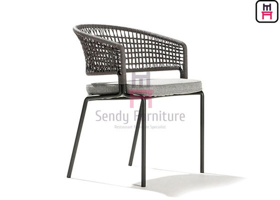 satın al Alüminyum 0.38cbm PE Rattan Su Geçirmez Minder Sandalye 61 * 55 * H80cm online manufacture