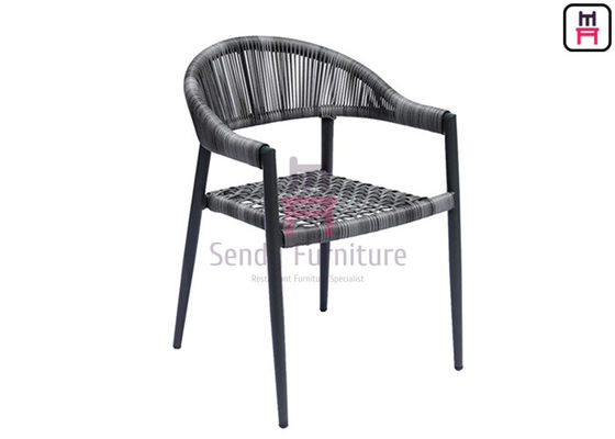 satın al 0.43cbm PE Rattan Alüminyum Bahçe Sandalyesi Güç Kaplama Dış Mekan Mobilyaları online manufacture