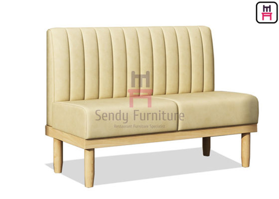 satın al Masif Ahşap Restoran Kabini 1.2cbm 4ft PU Döşemeli Kabin Oturma online manufacture