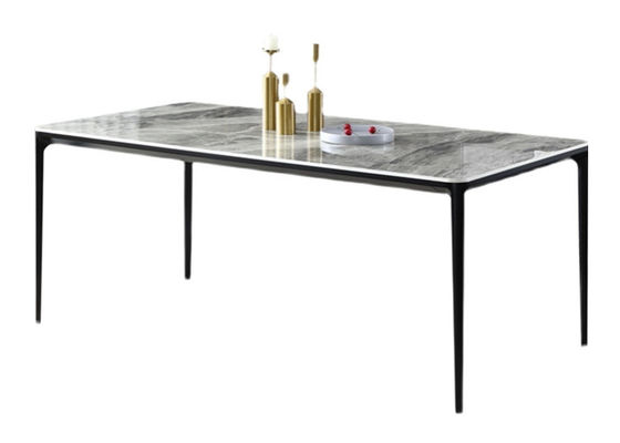 satın al ODM Dikdörtgen 120x70x75cm Restoran Yemek Masası OEM Döşeme Taşı online manufacture