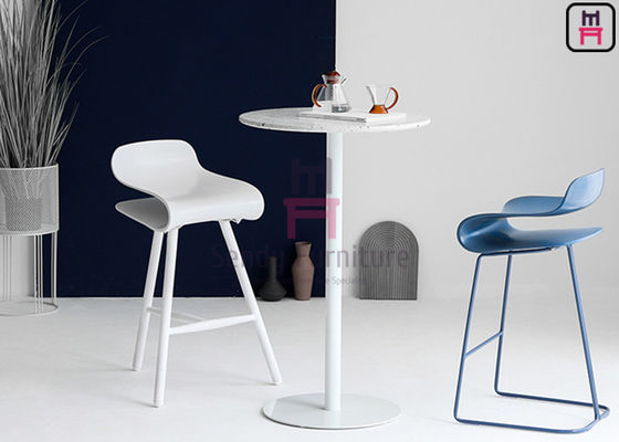 satın al OEM Kare Terrazzo Bar Üstü H105cm Güç Kaplama Metal Sendy Mobilya online manufacture